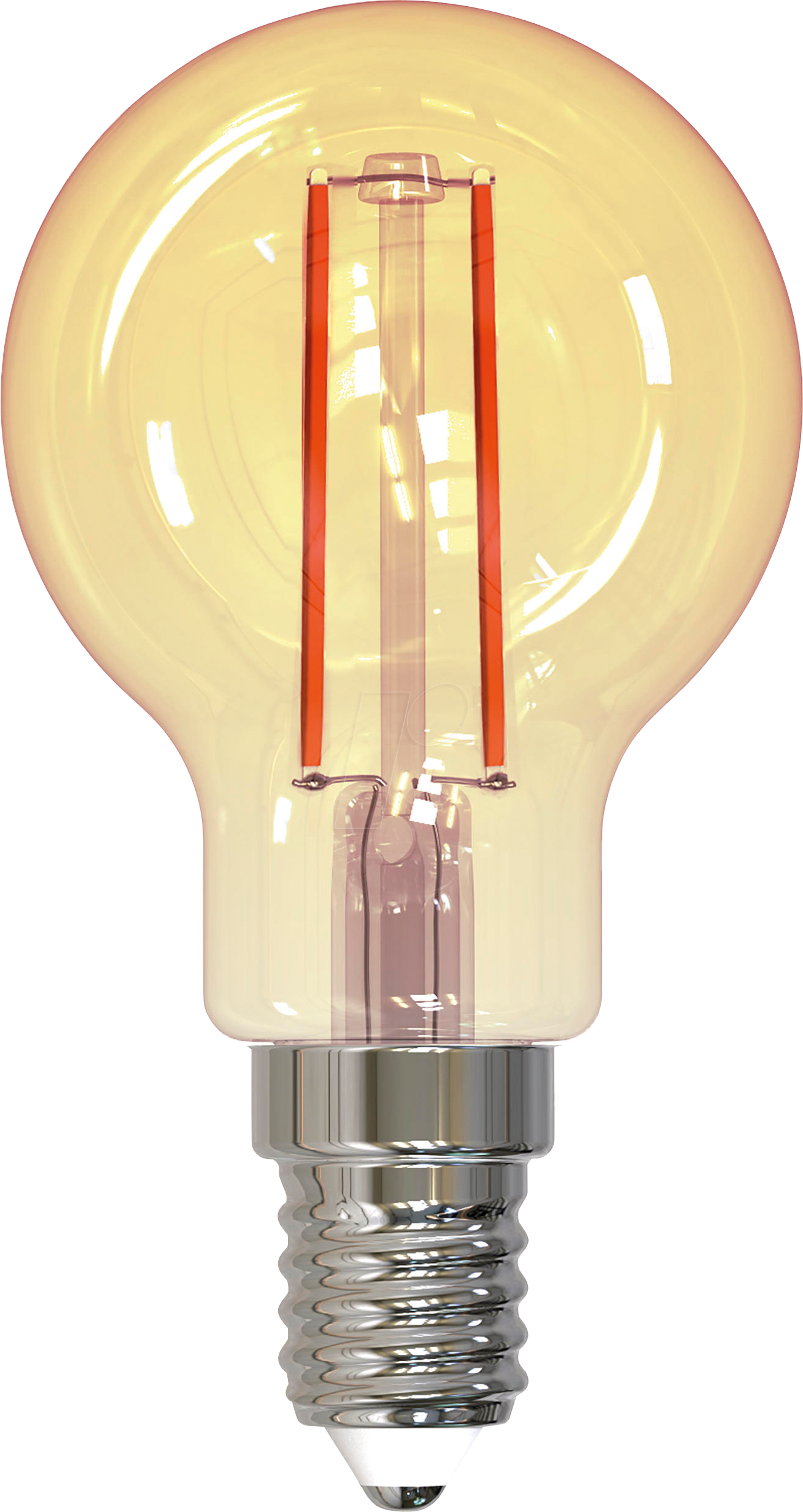 MLI 401076 - LED-Filamentlampe E14, 1,5 W, 150 lm, 2000 K, gold von Müller Licht
