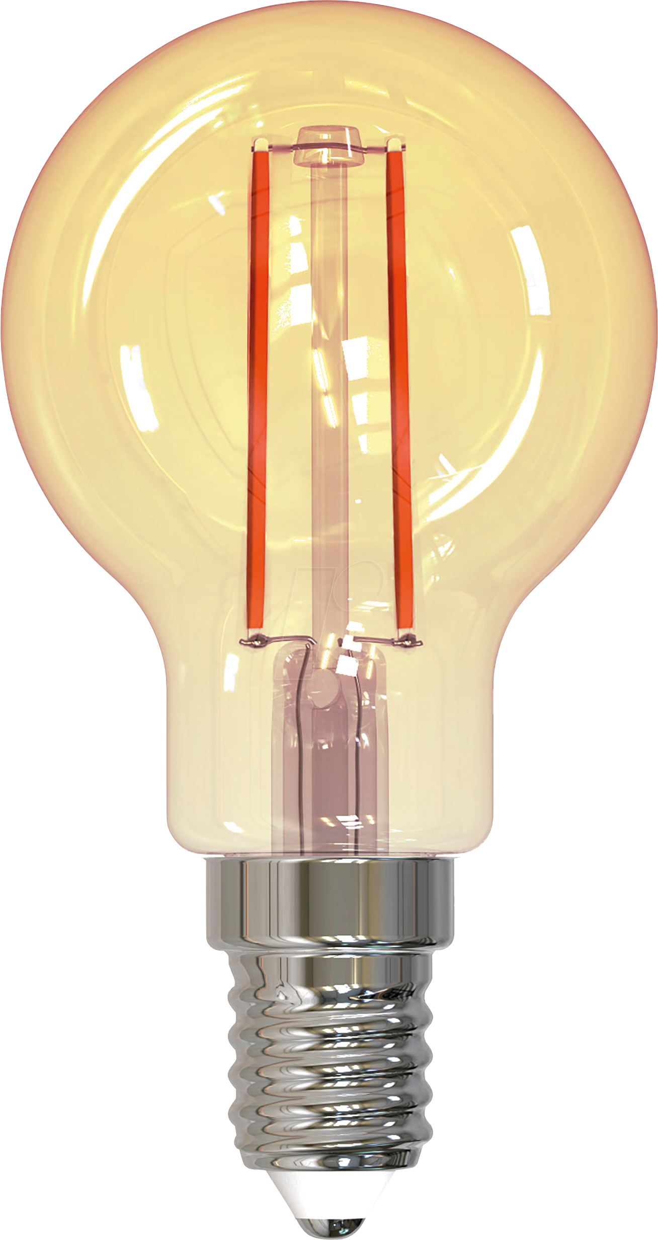 MLI 401076 - LED-Filamentlampe E14, 1,5 W, 150 lm, 2000 K, gold MLI 401076 - LED-Filamentlampe E14, 1,5 W, 150 lm, 2000 K, gold von Müller Licht