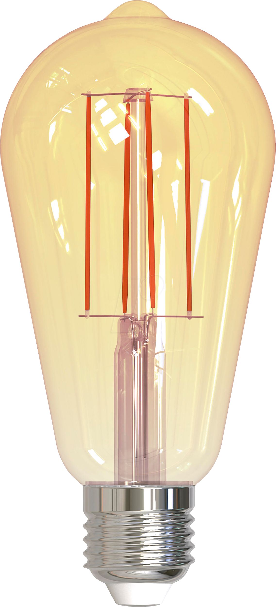 MLI 401080 - LED-Filamentlampe E27, 7 W, 650 lm, 2000 K, dimmbar, gold MLI 401080 - LED-Filamentlampe E27, 7 W, 650 lm, 2000 K, dimmbar, gold von Müller Licht