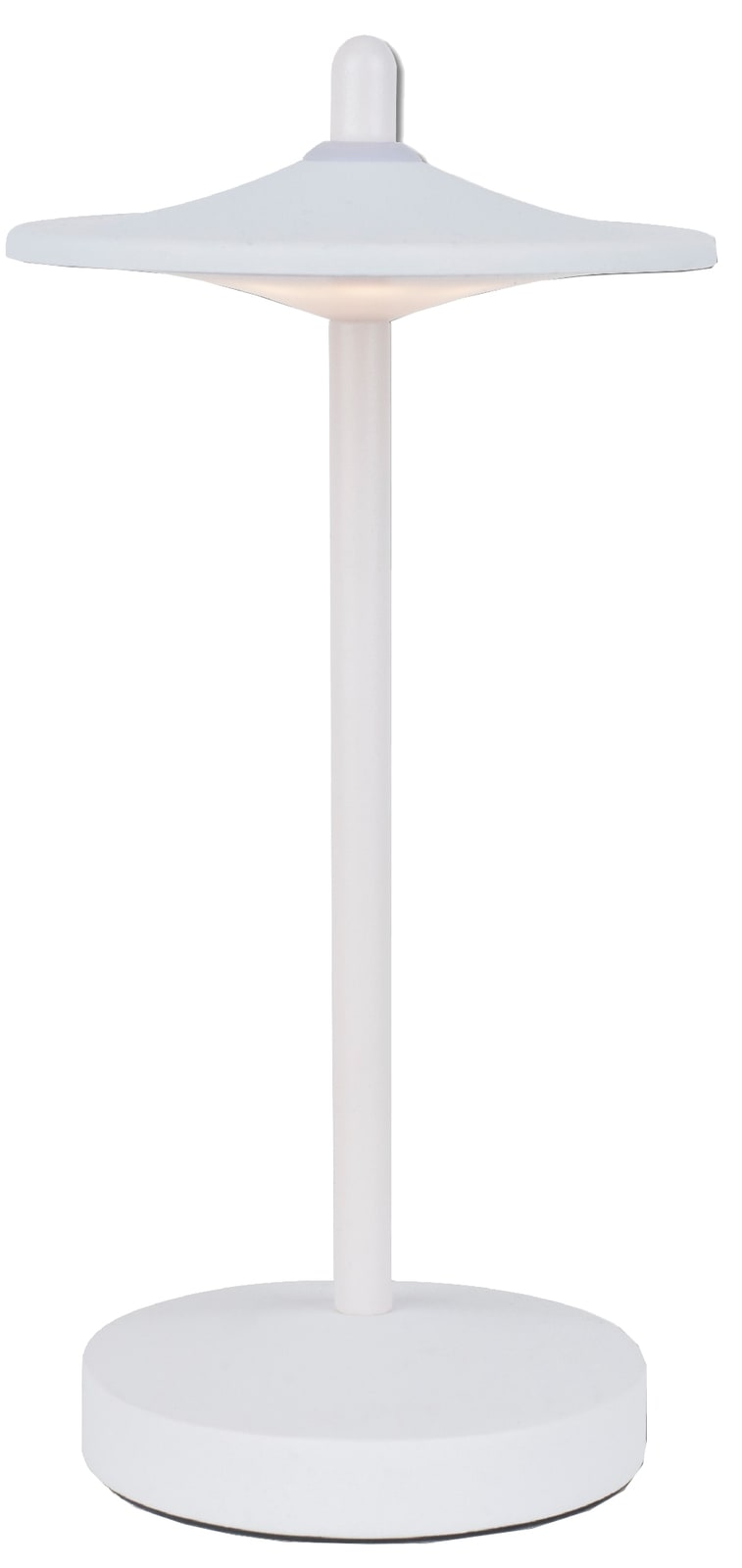 MÜLLER-LICHT LED-Akku-Tischleuchte 27700201, dimmbar, 3000K, warmweiß, weiß MÜLLER-LICHT LED-Akku-Tischleuchte 27700201, dimmbar, 3000K, warmweiß, weiß von Müller-Licht