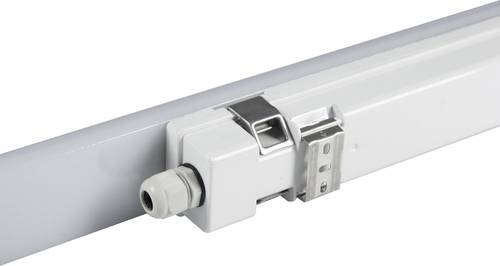 Müller-Licht Aquafix LED-Feuchtraum-Wannenleuchte LED LED fest eingebaut 25W Neutralweiß Weiß von Müller-Licht