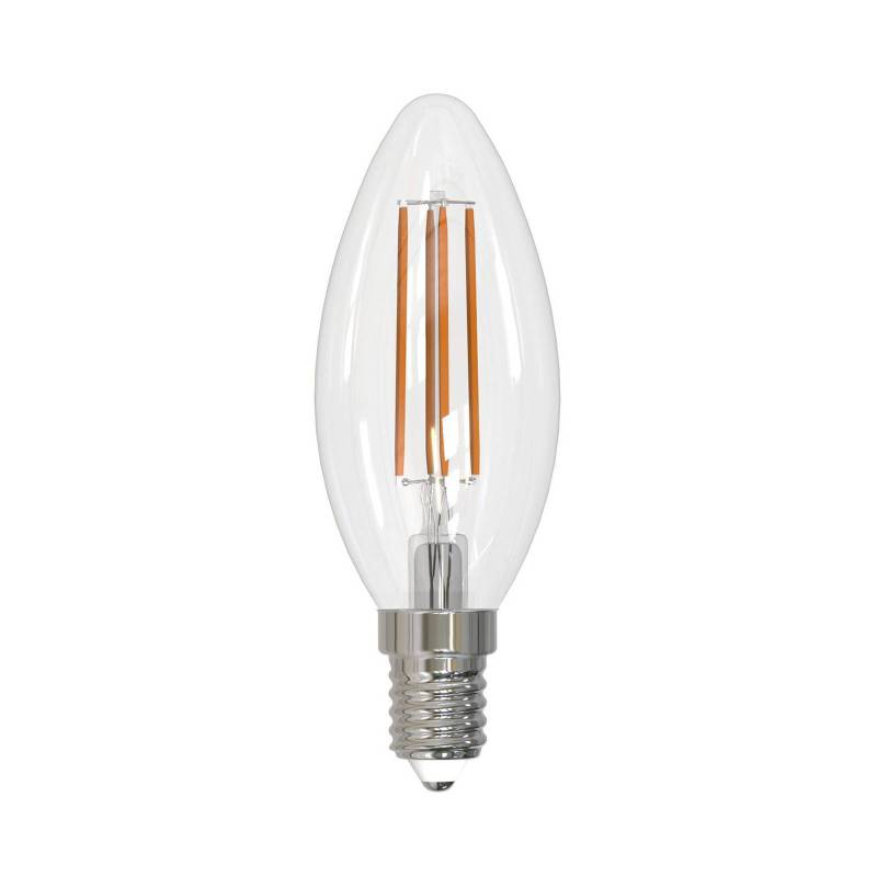 Müller Licht LED Kerze E14 2,2W Filament 2.700 K 470 lm klar von Müller-Licht