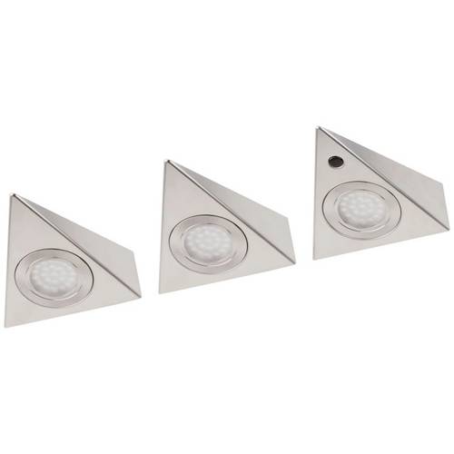 Müller-Licht Trios LED-Unterbauleuchte mit Bewegungsmelder LED LED fest eingebaut 8W Warmweiß Silber Müller-Licht Trios LED-Unterbauleuchte mit Bewegungsmelder LED LED fest eingebaut 8W Warmweiß Silber von Müller-Licht
