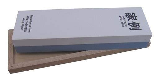 MÜller Abziehstein L200xB60xH30mm 1000/3000 im Holzkasten Müller 843408 von Müller