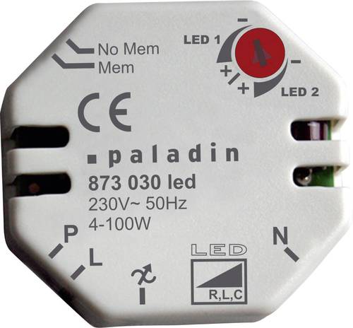Müller 873030 Unterputz Dimmer Geeignet für Leuchtmittel: LED-Lampe Weiß Müller 873030 Unterputz Dimmer Geeignet für Leuchtmittel: LED-Lampe Weiß von Müller