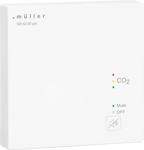Müller GS 42.00 pro Luftgütesensor netzbetrieben detektiert Kohlendioxid von Müller