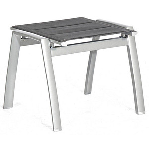 Müsing Gartenhocker Sunny Smart Concept silber/schwarz, Metall, 1 St. von Müsing