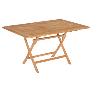Müsing Gartentisch Sunny Smart Perth teakfarben rechteckig 140,0 x 95,0 x 75,0 cm von Müsing