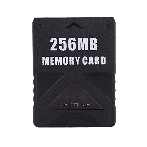 8 MB/32 MB/64 MB/128 MB/256 MB Externe Speicherkarte für Sony Playstation 2 PS2-Spielekonsole, Plug & Play(256 MB) von Mugast