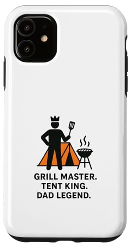 Grill Master Zelt King Dad Legend | Vatertag Camping Hülle für iPhone 11 Grill Master Zelt King Dad Legend | Vatertag Camping Hülle für iPhone 11 von Mugen Fabrics