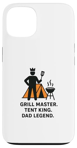 Grill Master Zelt King Dad Legend | Vatertag Camping Hülle für iPhone 13 von Mugen Fabrics