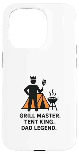 Grill Master Zelt King Dad Legend | Vatertag Camping Hülle für iPhone 15 Pro Grill Master Zelt King Dad Legend | Vatertag Camping Hülle für iPhone 15 Pro von Mugen Fabrics