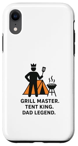 Grill Master Zelt King Dad Legend | Vatertag Camping Hülle für iPhone XR Grill Master Zelt King Dad Legend | Vatertag Camping Hülle für iPhone XR von Mugen Fabrics