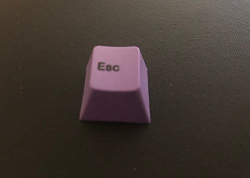 Mugen Custom Purple Escape Key Keycaps für Cherry MX Switches – passend für die meisten mechanischen Gaming-Tastaturen – mit Keycap Puller von Mugen