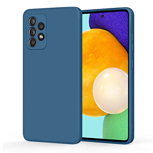 Mugust Handyhülle für Samsung Galaxy A52 5G/4G & A52s 5G Hülle, Ultradünne Weiche Flüssigsilikon Hülle, Vollständige Schutzhülle Handyhülle für Samsung Galaxy A52s 5G & A52 5G/4G (Navy blau) Mugust Handyhülle für Samsung Galaxy A52 5G/4G & A52s 5G Hülle, Ultradünne Weiche Flüssigsilikon Hülle, Vollständige Schutzhülle Handyhülle für Samsung Galaxy A52s 5G & A52 5G/4G (Navy blau) von Mugust