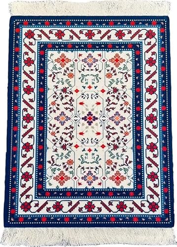 MuisMaatje Persischer Teppich Mauspad (Blauweiß) von MuisMaatje