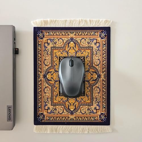 Persischer Teppich Mousepad (Goldgelb) von MuisMaatje