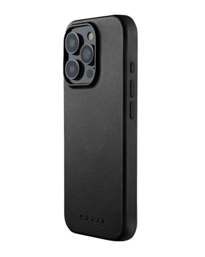 Mujjo Leather Case iPhone 16 Pro Schwarz von Mujjo