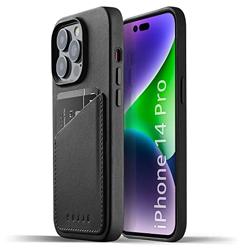 Mujjo iPhone 14 Pro Lederhülle | Kartenhalter | Lederhülle für iPhone 14 Pro Handyhülle mit Kartenhalter Mujjo iPhone 14 Pro Lederhülle | Kartenhalter | Lederhülle für iPhone 14 Pro Handyhülle mit Kartenhalter von Mujjo