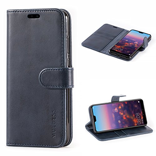 Mulbess Handy-Hülle für Huawei P20 Schutzhülle, Magnet Handyhülle Leder, Flip Wallet Cover, Kartensteckplatz, Vintage Dunkel Blau Mulbess Handy-Hülle für Huawei P20 Schutzhülle, Magnet Handyhülle Leder, Flip Wallet Cover, Kartensteckplatz, Vintage Dunkel Blau von Mulbess