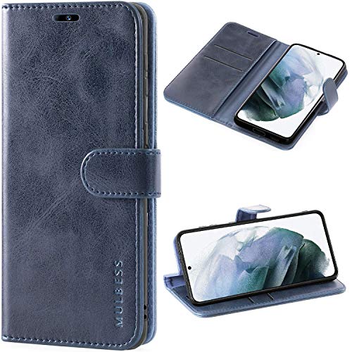 Mulbess Handy-Hülle für Samsung Galaxy S21 Plus 5G Schutzhülle, Magnet Handyhülle Leder, Flip Wallet Cover, Kartensteckplatz, Vintage Dunkel Blau Mulbess Handy-Hülle für Samsung Galaxy S21 Plus 5G Schutzhülle, Magnet Handyhülle Leder, Flip Wallet Cover, Kartensteckplatz, Vintage Dunkel Blau von Mulbess