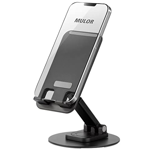 Mulor Handy Ständer Handyhalterung Tisch Verstellbare Faltbarer Handy Tablet Halterung Universal Mulor Handy Ständer Handyhalterung Tisch Verstellbare Faltbarer Handy Tablet Halterung Universal von Mulor
