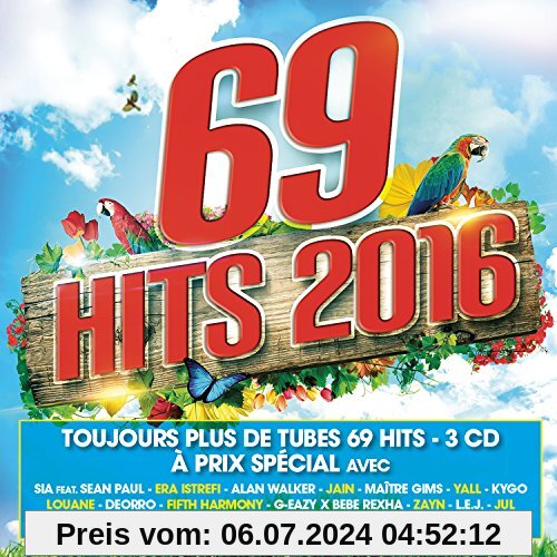 69 Hits 2016 von Multi-Artistes