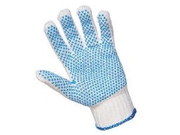 Handschuhe Größe M mit Tochterstrick Baumwolle/Polyester, 12 Paar/Packung von Multi