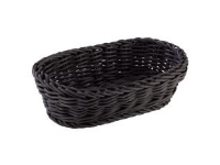 Korb Ø26x17 cm mit Stoffeinsatz Rattan geflochten Braun für Eier,1 Stück von Multi