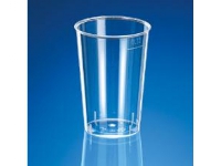 Plastglas 10 cl 75 mm Ø55 mm PS Klar,35 ps x 40 stk/krt von Multi