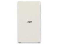 Schlafset Weiß in weißer Schachtel, Schlafmaske und Ohrstöpsel, 5 Stck. x 100 Stck./krt von Multi