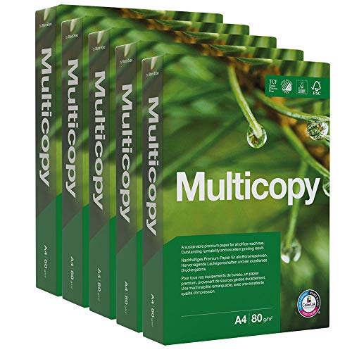 Kopierpap.Multicopy ORIGINAL weiß A4 80g 5x500 Bl VE=1 Kopierpap.Multicopy ORIGINAL weiß A4 80g 5x500 Bl VE=1 von Multicopy