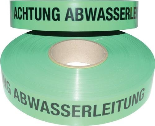 Multicoll Trassenwarnband Aufdruck Achtung Abwasserleitung B.40mm L.250m grün Multicoll Trassenwarnband Aufdruck Achtung Abwasserleitung B.40mm L.250m grün von Multicoll Werth