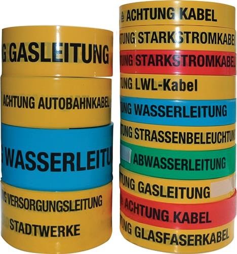 Multicoll Trassenwarnband Aufdruck Achtung Gasleitung B.40mm L.250m gelb Multicoll Trassenwarnband Aufdruck Achtung Gasleitung B.40mm L.250m gelb von Multicoll Werth