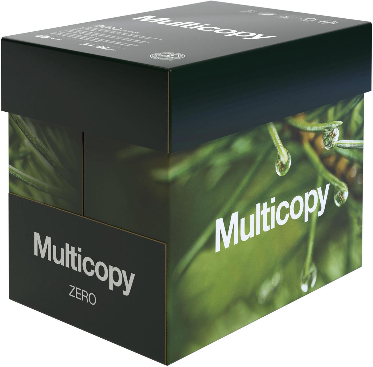 Multicopy Kopierpapier Multicopy Papier Zero Maxi-Box DIN A4 80 g/m² von Multicopy