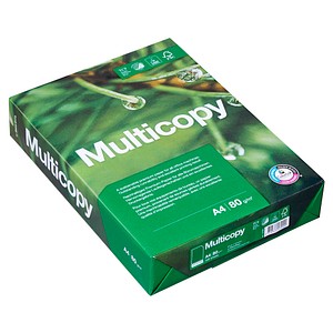 Multicopy Kopierpapier ORIGINAL DIN A4 80 g/qm 500 Blatt von Multicopy