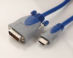 Multiline HDMI 3,0 m auf DVI-D Stecker 19 Pin, von Multiline