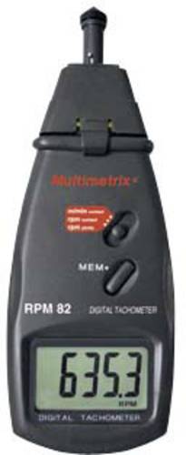 Multimetrix P06236902 Drehzahlmesser mechanisch, optisch 0.5 - 19999 U/min 2.5 - 99999 U/min von Multimetrix