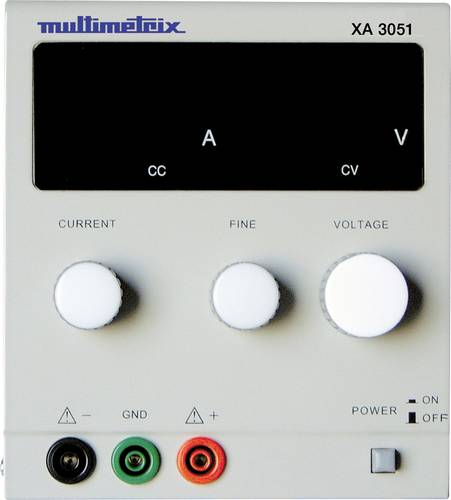 Multimetrix XA 3051 Labornetzgerät, einstellbar 0 - 30V 0mA - 5A Anzahl Ausgänge 1 x Multimetrix XA 3051 Labornetzgerät, einstellbar 0 - 30V 0mA - 5A Anzahl Ausgänge 1 x von Multimetrix
