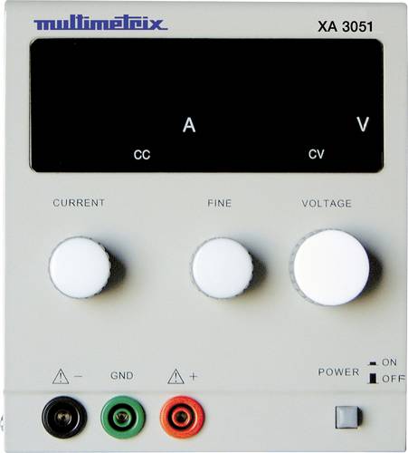 Multimetrix XA 3051 Labornetzgerät, einstellbar 0 - 30V 0mA - 5A Anzahl Ausgänge 1 x von Multimetrix