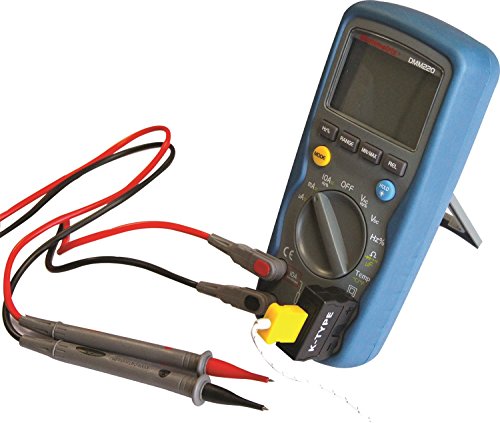 multimetrix mmxp06231411y Multimeter 6000 Punkte, 600 V, blau von Multimetrix