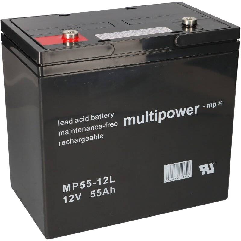 Multipower Blei-Akku MPL55-12 12V 55Ah Pb von Multipower