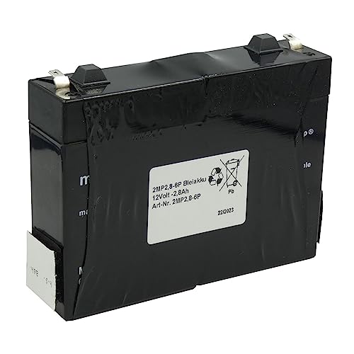 Multipower MP12-2.8 inkl Klettverschluss 12,0Volt 2800mAh von Multipower