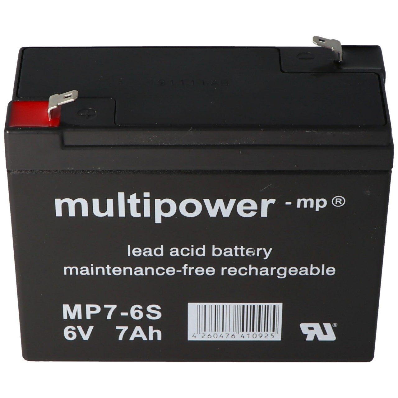 Multipower MP7-6S, WP7-6S Akku Blei PB 6Volt 7Ah Multipower MP7-6S, WP7-6S Akku Blei PB 6Volt 7Ah von Multipower