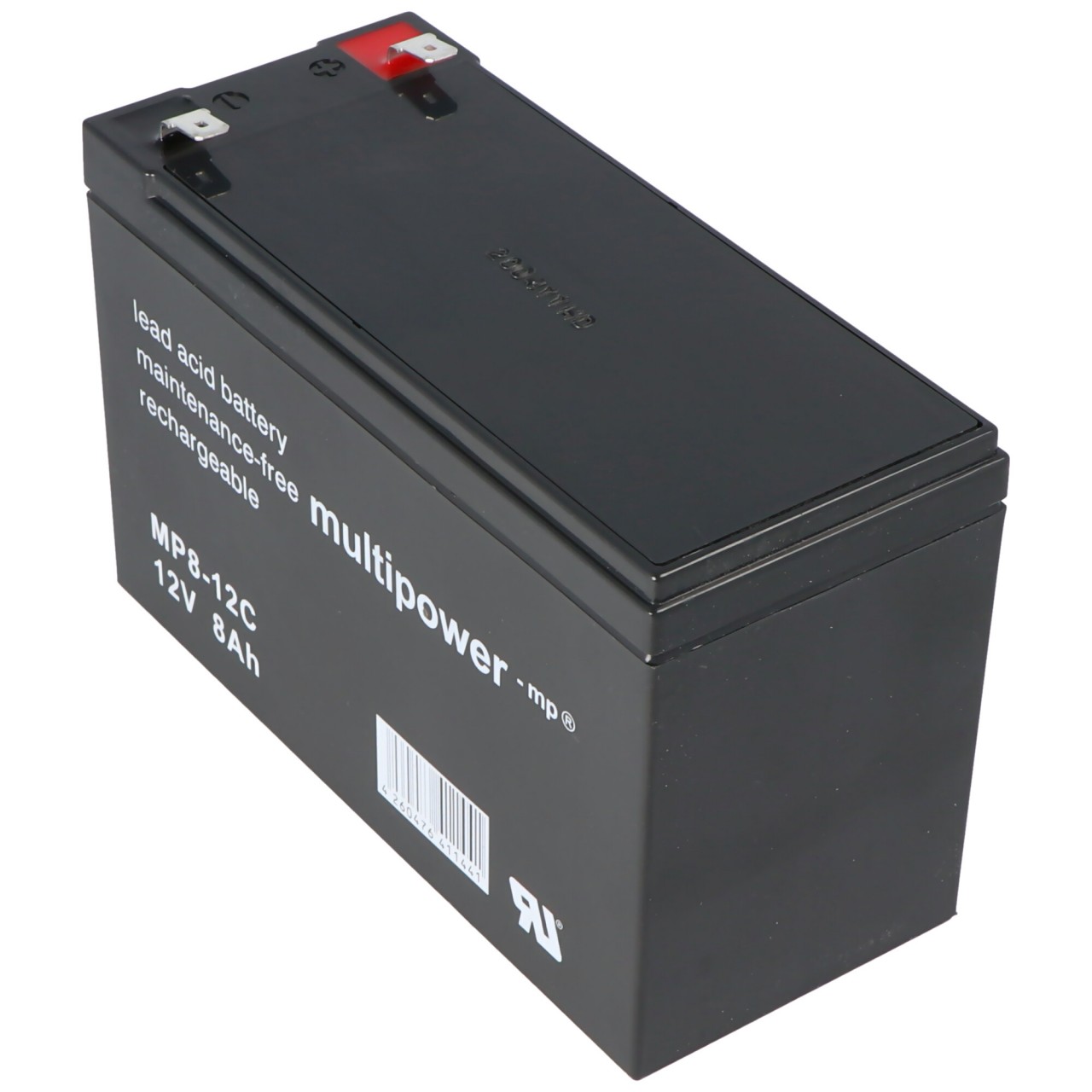 Multipower MP8-12C, WP8-12 Akku Blei PB 12Volt 8Ah mit 6,3mm Kontakt Multipower MP8-12C, WP8-12 Akku Blei PB 12Volt 8Ah mit 6,3mm Kontakt von Multipower