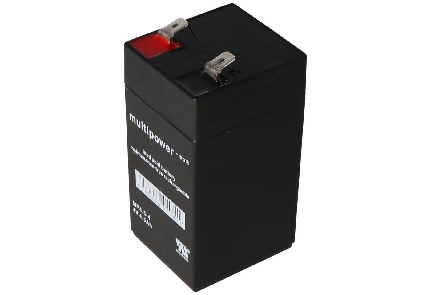 Multipower Multipower MP4.5-4 Akku PB Blei 4 Volt, 4500mAh, 6,3mm Kontakte Akku 4500 mAh (4,0 V) Multipower Multipower MP4.5-4 Akku PB Blei 4 Volt, 4500mAh, 6,3mm Kontakte Akku 4500 mAh (4,0 V) von Multipower