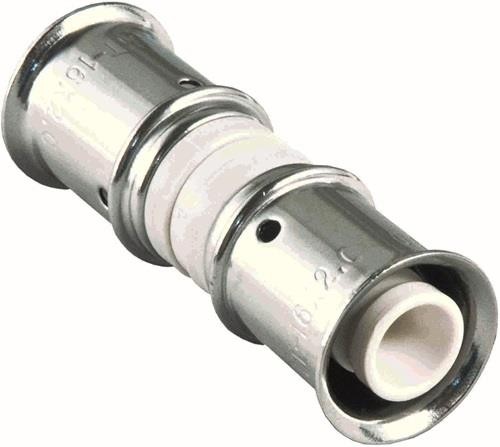 10 Stk. Multitubo Press-Kupplung aus PPSU 20x20mm 57030 10 Stk. Multitubo Press-Kupplung aus PPSU 20x20mm 57030 von Multitubo
