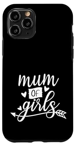 Die Lieblinge der Familie „Mama von Mädchen“ lieben die beste Mama zum Muttertag Hülle für iPhone 11 Pro von Mum Life Fun