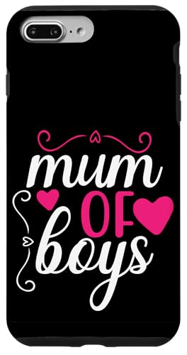 Mama von Jungen lieben Familienlieblinge Beste Mama zum Muttertag Hülle für iPhone 7 Plus/8 Plus Mama von Jungen lieben Familienlieblinge Beste Mama zum Muttertag Hülle für iPhone 7 Plus/8 Plus von Mum Life Fun