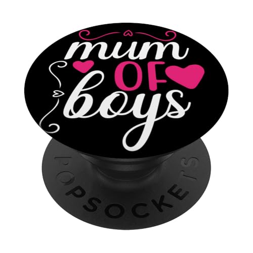 Mama von Jungen lieben Familienlieblinge Beste Mama zum Muttertag PopSockets Klebender PopGrip Mama von Jungen lieben Familienlieblinge Beste Mama zum Muttertag PopSockets Klebender PopGrip von Mum Life Fun